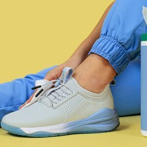 CLOVE Sneakers in Grey Matter. Healthcare Industry. Women Size 9.5, Mens 8. New!